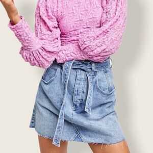 NEW Free People Denim Skirt